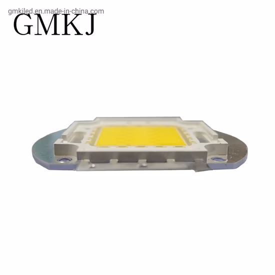 Hochwertiges LED-COB 100 W mit schwarzem Kupfersockel, 1,2 mm Golddraht-LED-Modul