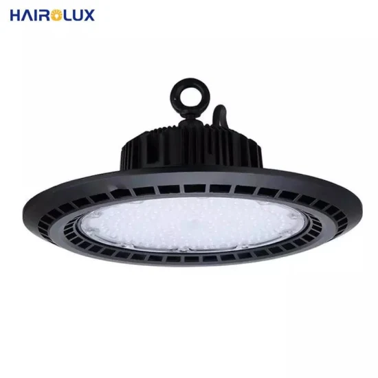 Hairolux Industry 100W 150W 200W Highbay-Beleuchtung IP65 130lm/W wasserdichte UFO-LED-Highbay-Leuchten